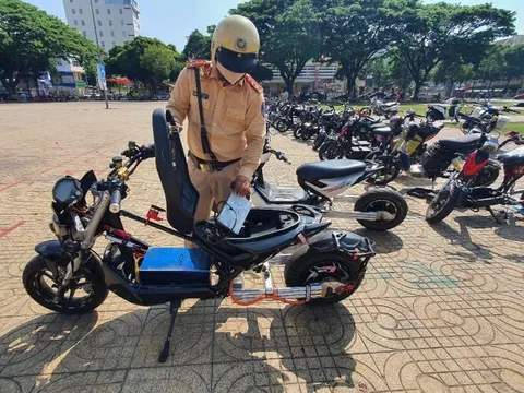 Ngăn chặn gần 70 thiếu niên sử dụng xe điện độ chế biểu diễn, quay video để câu like